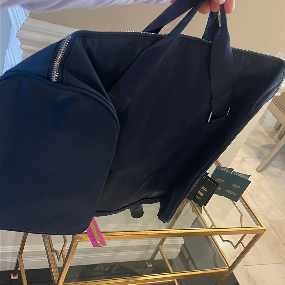 Jean Paul Gaultier Navy Weekend Bag And Body Set